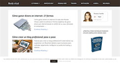 Desktop Screenshot of mundovirtual.biz